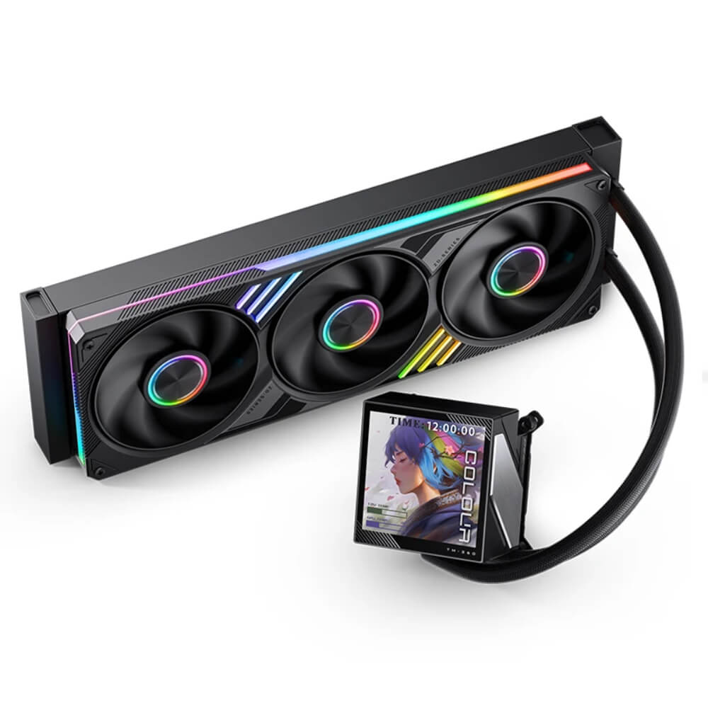 Jonsbo TM 360 Black H3 Jonsbo TM-360 Black - 360mm Liquid Cooler - Ảnh 3