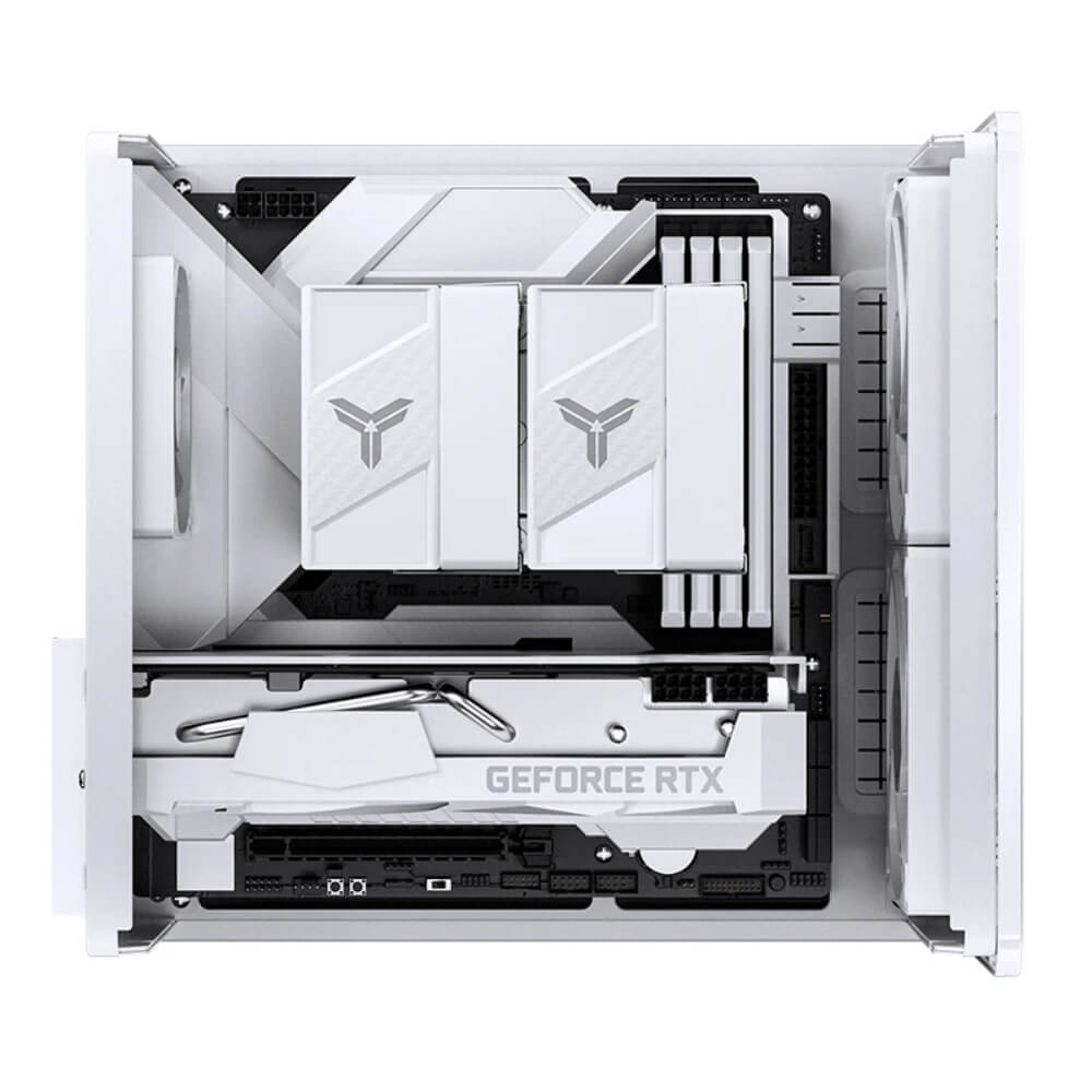 Jonsbo V12 White H4 Jonsbo V12 White - M-ATX Case - Ảnh 4