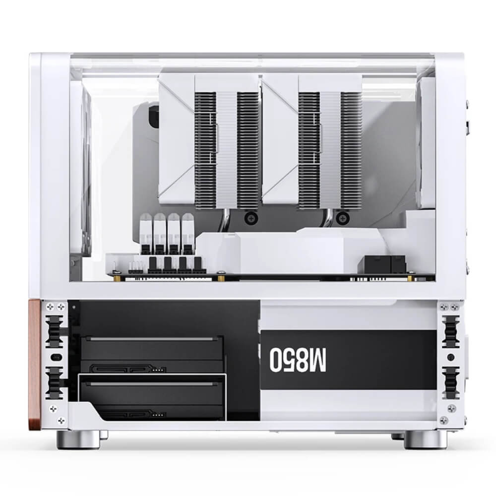 Jonsbo V12 White H6 Jonsbo V12 White - M-ATX Case - Ảnh 6