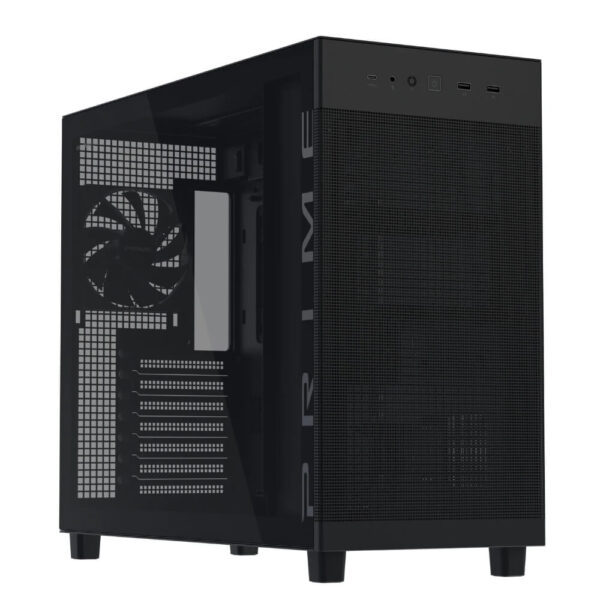 ASUS Prime AP303 Tempered Glass Black - Mid-Tower Case