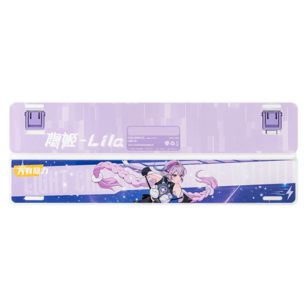 Colorful MECH QY98 PRO Lavender H5 COLORFUL MECH QY98Pro - Wireless Mechanical Keyboard - Ảnh 9