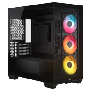 Corsair 2800X RS-R ARGB Black - Micro-ATX PC Case