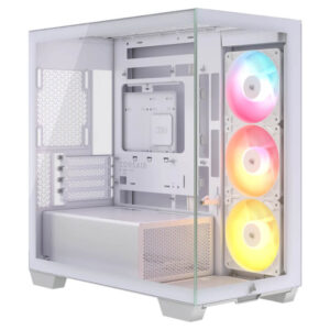 Corsair 2800X RS-R ARGB White - Micro-ATX PC Case