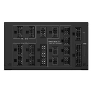Gigabyte GP-UD1600PM PG5 AI TOP - 80 PLUS Platinum - Full Modular - Support PCIe Gen 5.0 Graphics Card - Ảnh 3