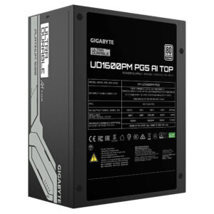 Gigabyte GP-UD1600PM PG5 AI TOP - 80 PLUS Platinum - Full Modular - Support PCIe Gen 5.0 Graphics Card - Ảnh 4