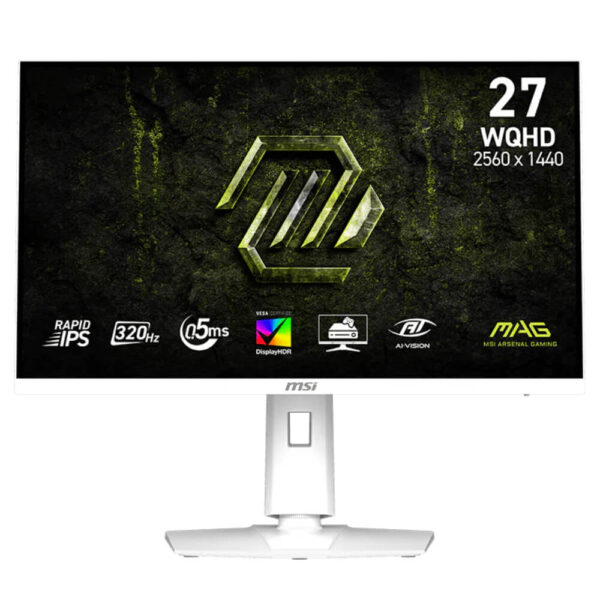 MSI MAG 274QRFW X32 - 27 inch WQHD Rapid IPS | 320Hz | 0.5ms | Gaming Monitor