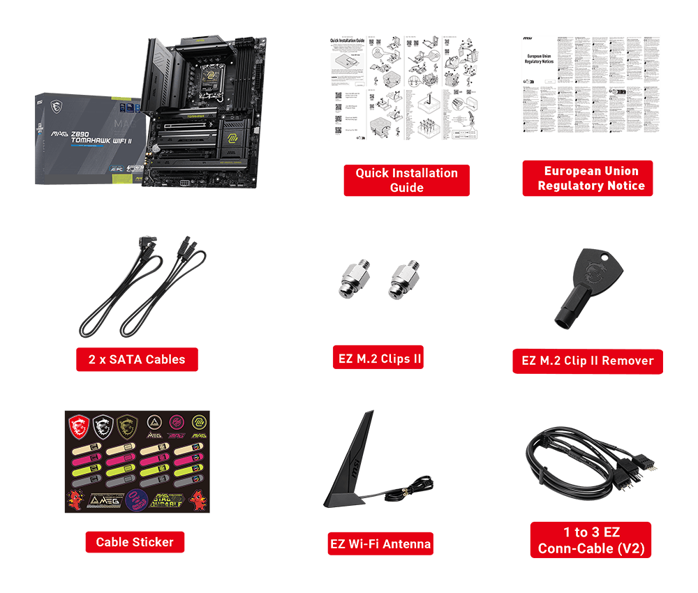 MSI MAG Z890 TOMAHAWK WIFI II - Socket 1851