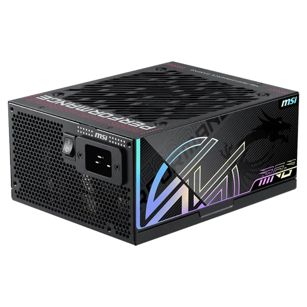 MSI MPG Ai1600TS PCIE5 H2 MSI MPG Ai1600TS PCIE5 - 1600W 80 PLUS Titanium - Fully Modular - PCIe Gen 5.1 Support PSU - Ảnh 2