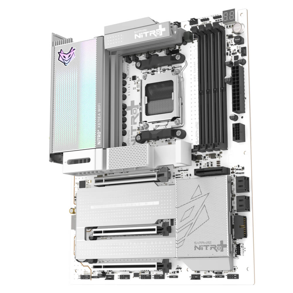 SAPPHIRE NITRO X870EA PHANTOMLINK POLAR H4 SAPPHIRE NITRO+ X870EA PhantomLink Polar Edition - Socket AM5 - Ảnh 4