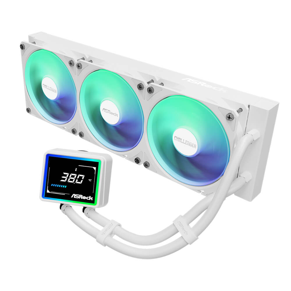 ASRock Challenger White 360 Digital H2 ASRock Challenger White 360 Digital - AIO Watercooling - Ảnh 2