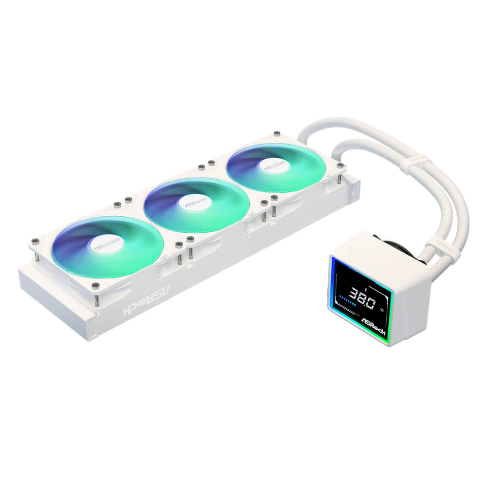ASRock Challenger White 360 Digital H3 ASRock Challenger White 360 Digital - AIO Watercooling - Ảnh 3