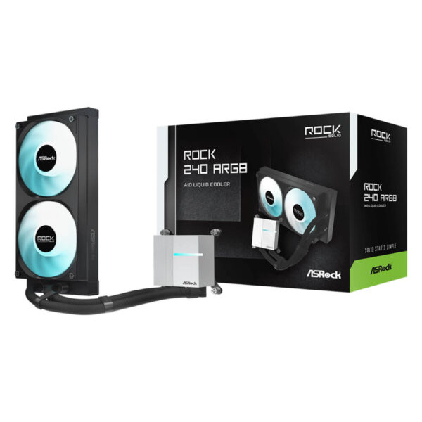 ASRock Rock 240 ARGB H1 ASRock Rock 240 ARGB - AIO Watercooling