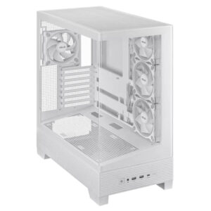 ASUS A31 PLUS White H3 ASUS A31 PLUS White - Mid-Tower Case support for hidden-connector motherboards - Ảnh 3