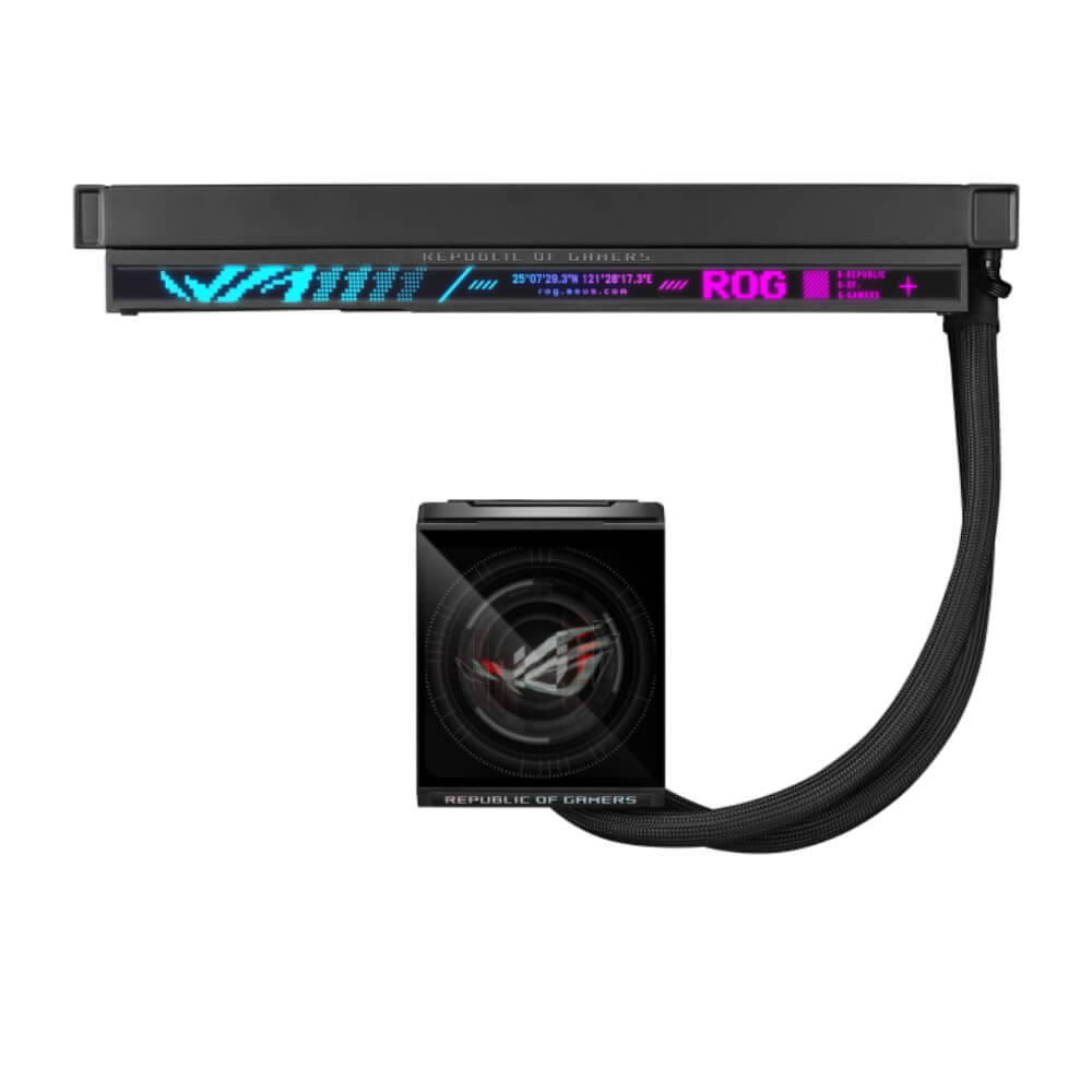 Asus ROG Strix LC IV 360 ARGB LCD Black H4 ASUS ROG Strix LC IV 360 ARGB LCD - AIO Watercooling - Ảnh 4