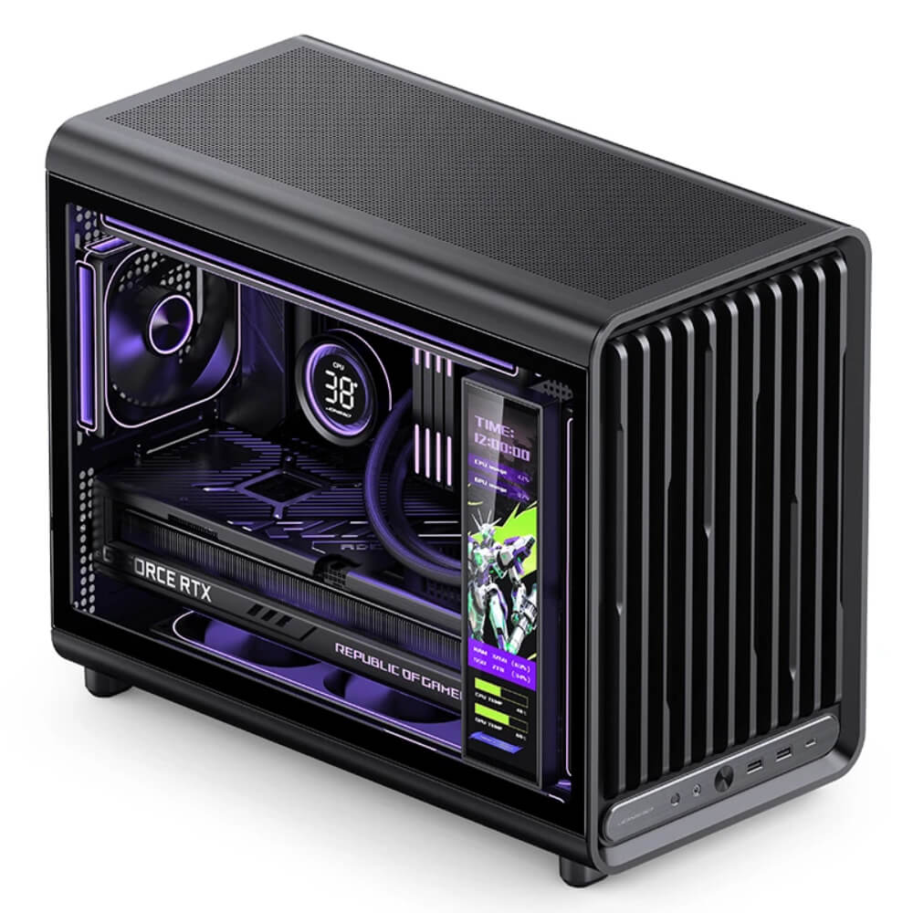 Jonsbo D33 Black H2 Jonsbo D33 Black - Micro-ATX Case - Ảnh 2