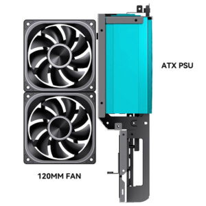 Jonsbo D33 WOOD Black H7 Jonsbo D33 Black - Micro-ATX Case - Ảnh 7