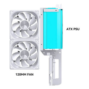 Jonsbo D33 WOOD White H8 Jonsbo D33 White - Micro-ATX Case - Ảnh 8