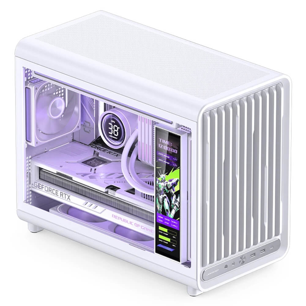 Jonsbo D33 White H2 Jonsbo D33 White - Micro-ATX Case - Ảnh 2