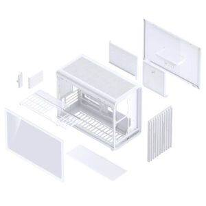 Jonsbo D33 White H6 Jonsbo D33 White - Micro-ATX Case - Ảnh 6
