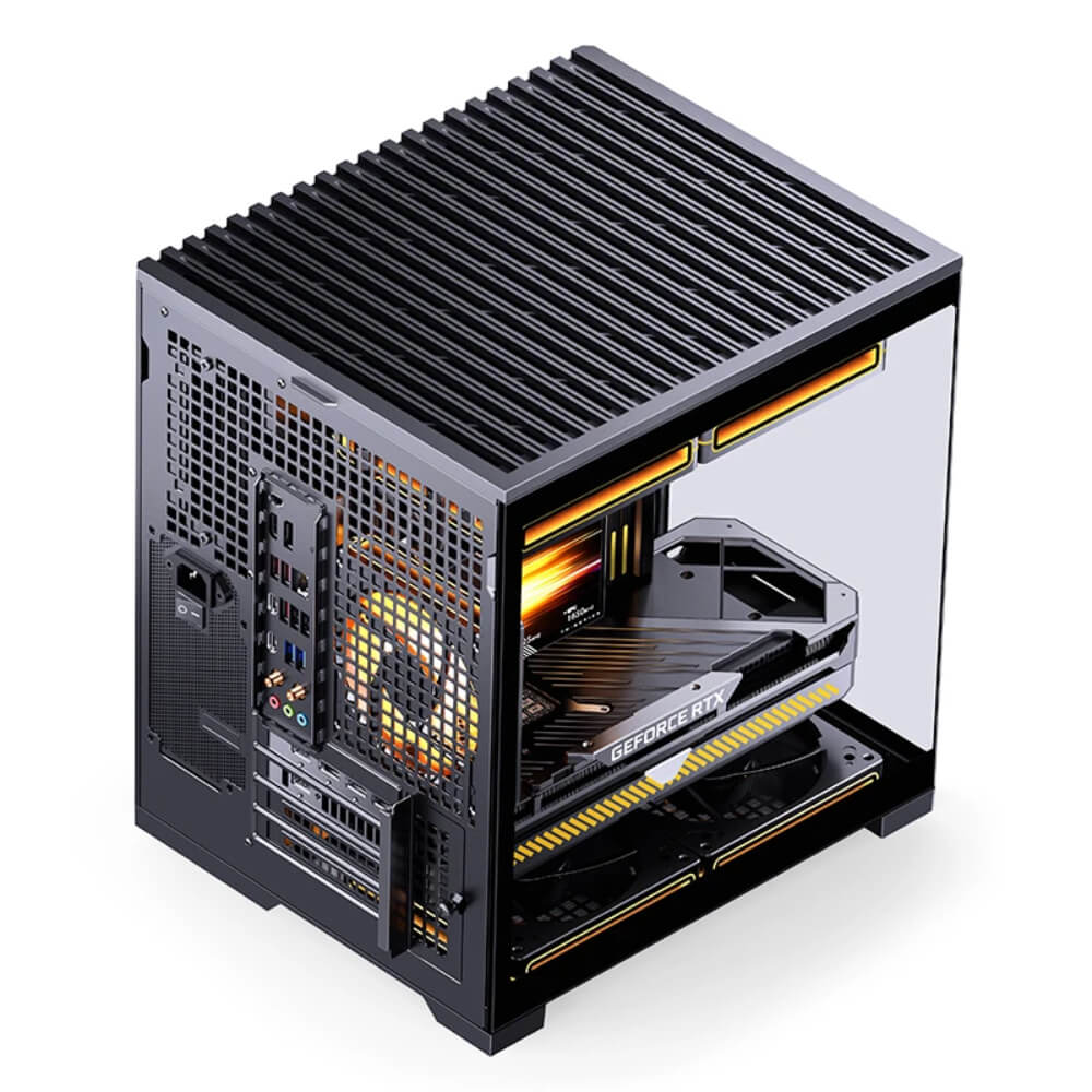 Jonsbo D34 Black H5 Jonsbo D34 Black - Micro-ATX Case - Ảnh 5