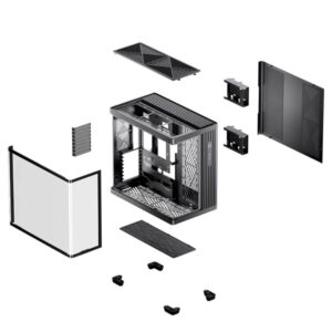 Jonsbo TK 4 Black H7 Jonsbo TK-4 Black - Mid-Tower Case - Ảnh 7