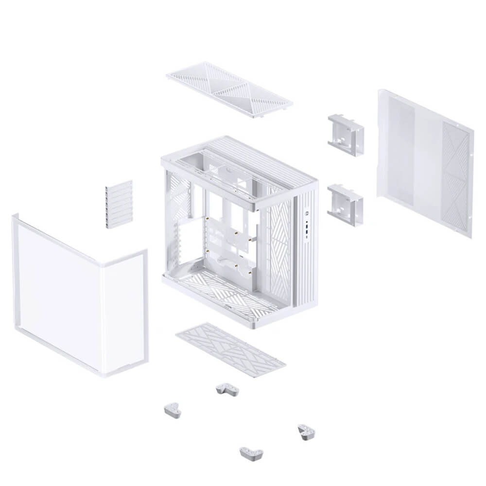 Jonsbo TK 4 White H7 Jonsbo TK-4 White - Mid-Tower Case - Ảnh 7