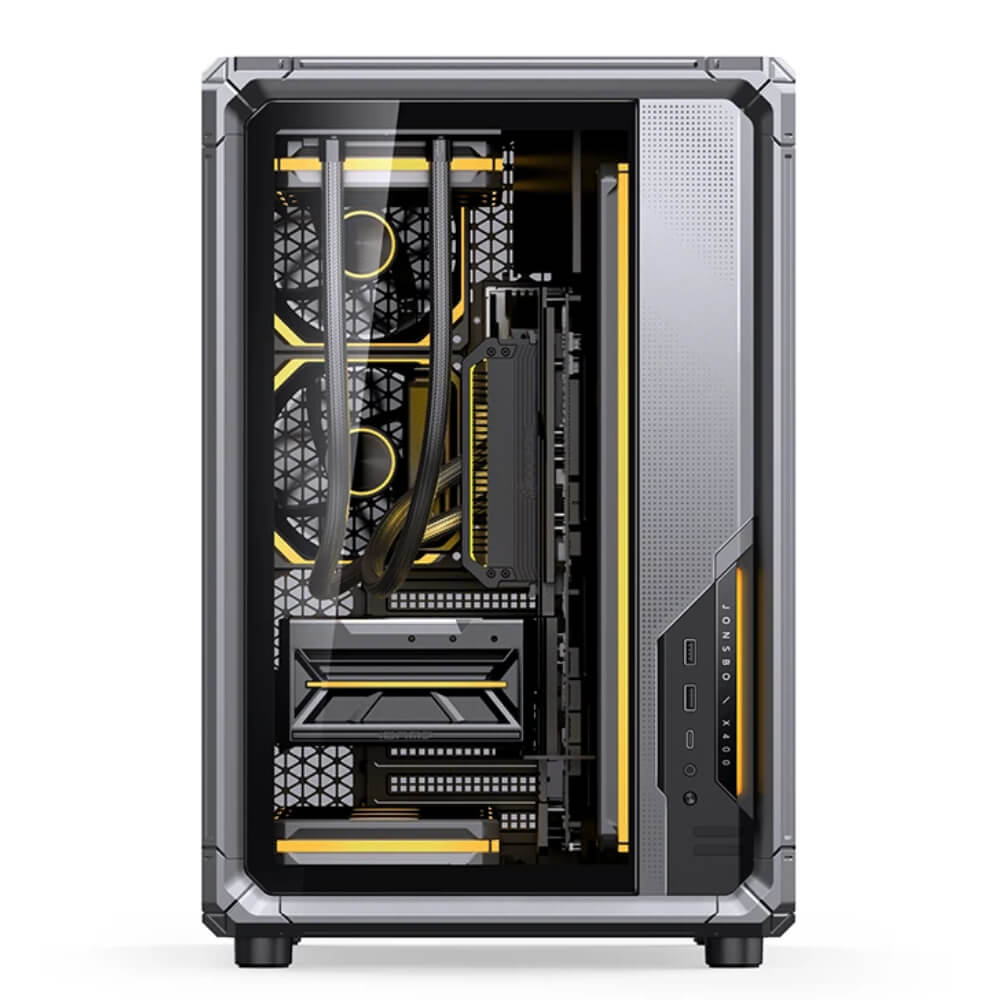 Jonsbo X400 Gray H5 Jonsbo X400 Gray - Mid-Tower Case - Ảnh 5