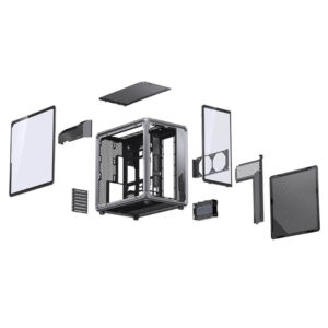 Jonsbo X400 Gray H6 Jonsbo X400 Gray - Mid-Tower Case - Ảnh 6