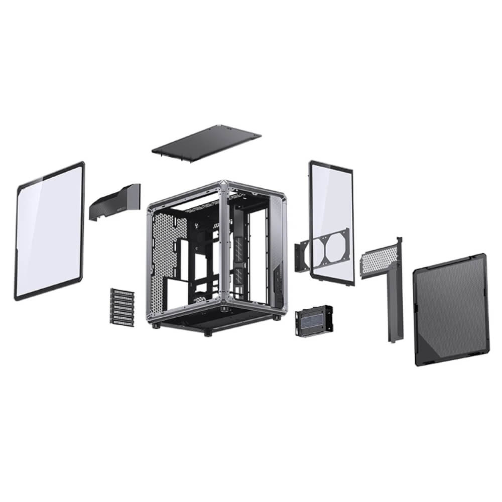 Jonsbo X400 Gray H6 Jonsbo X400 Gray - Mid-Tower Case - Ảnh 6