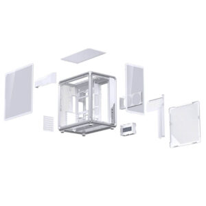 Jonsbo X400 White H6 Jonsbo X400 White - Mid-Tower Case - Ảnh 6