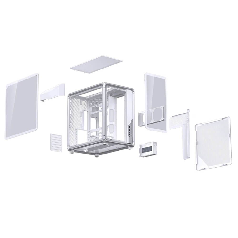 Jonsbo X400 White H6 Jonsbo X400 White - Mid-Tower Case - Ảnh 6