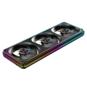 MIK H360 ARGB H2 MIK H360 ARGB BLACK - ARGB Fan Case - Ảnh 2