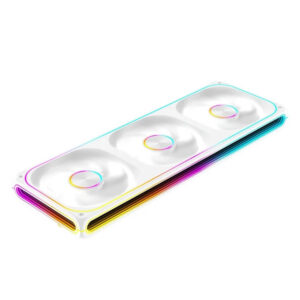 MIK H360 ARGB White H1 MIK H360 ARGB WHITE - ARGB Fan Case - Ảnh 2