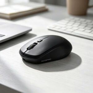 MOTOSPEED BG20 Black Motospeed BG20 - Silent Wireless Mouse - Ảnh 2
