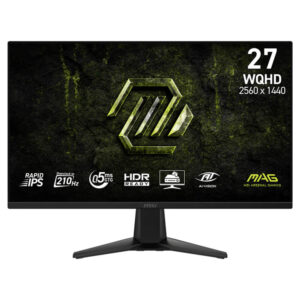 MSI MAG 275QF E21 - 27 inch WQHD Rapid IPS | 210Hz | 0.5ms | Gaming Monitor